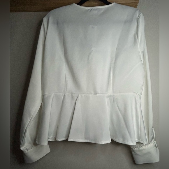 NWT TOPSHOP BRAND BUTTON FRONT BLOUSE SIZE 10 - Picture 4 of 5